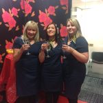 Christmas party time at Rombourne's Merlin House offices