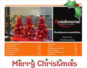 Rombourne Christmas newsletter